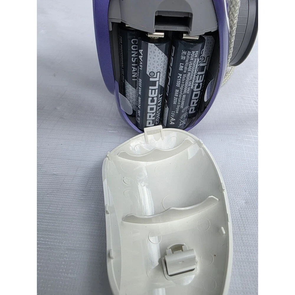 Polaroid 300 Instant Film Camera Purple & White TESTED & WORKING